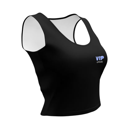 Design 1 // Women // Shirts // Croptop // Black // Front 3 - Viper-Size