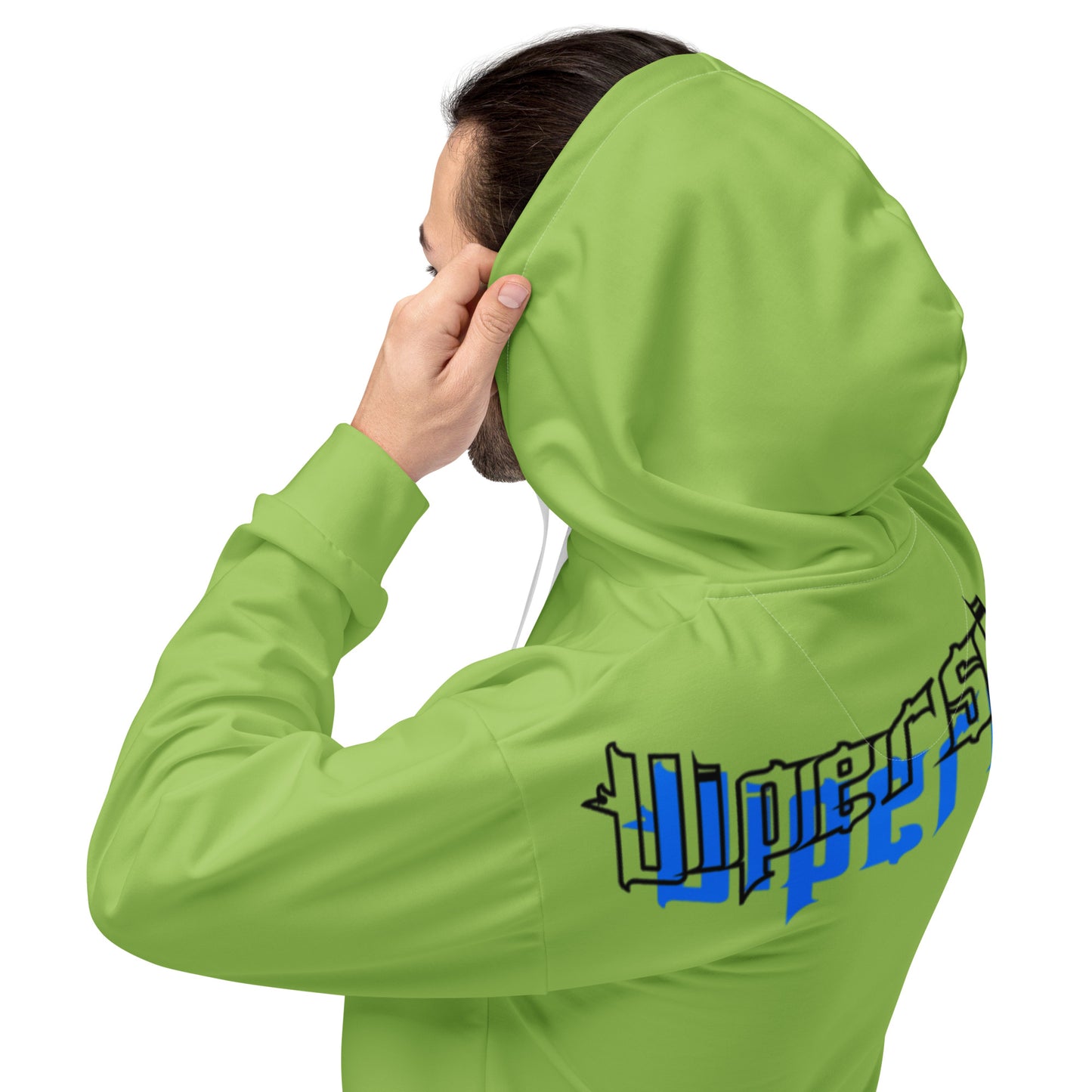 Design 2 // Unisex // Hoodies // Pulli // Green // Front 1