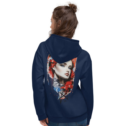 Design 1 // Unisex // Hoodies // Pulli // Navy