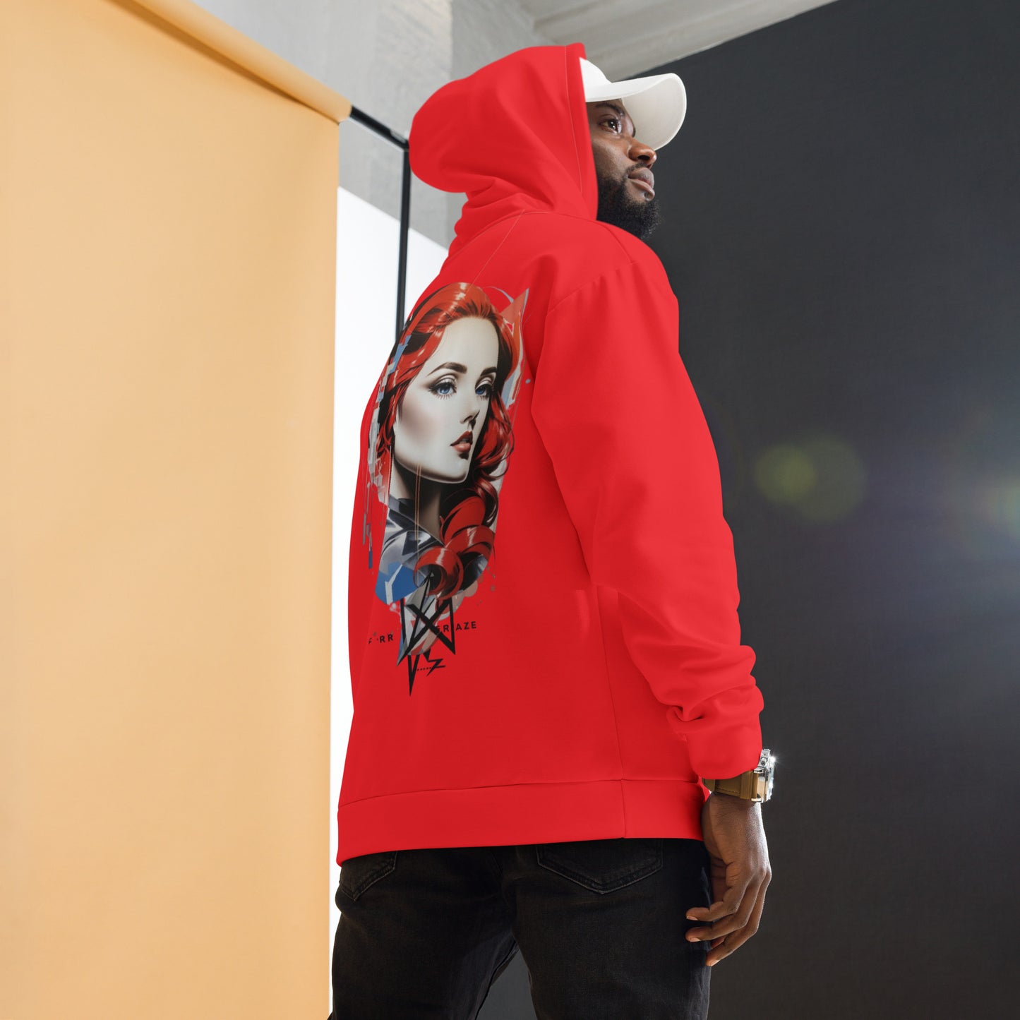 Design 1 // Unisex // Hoodies // Pulli // Red