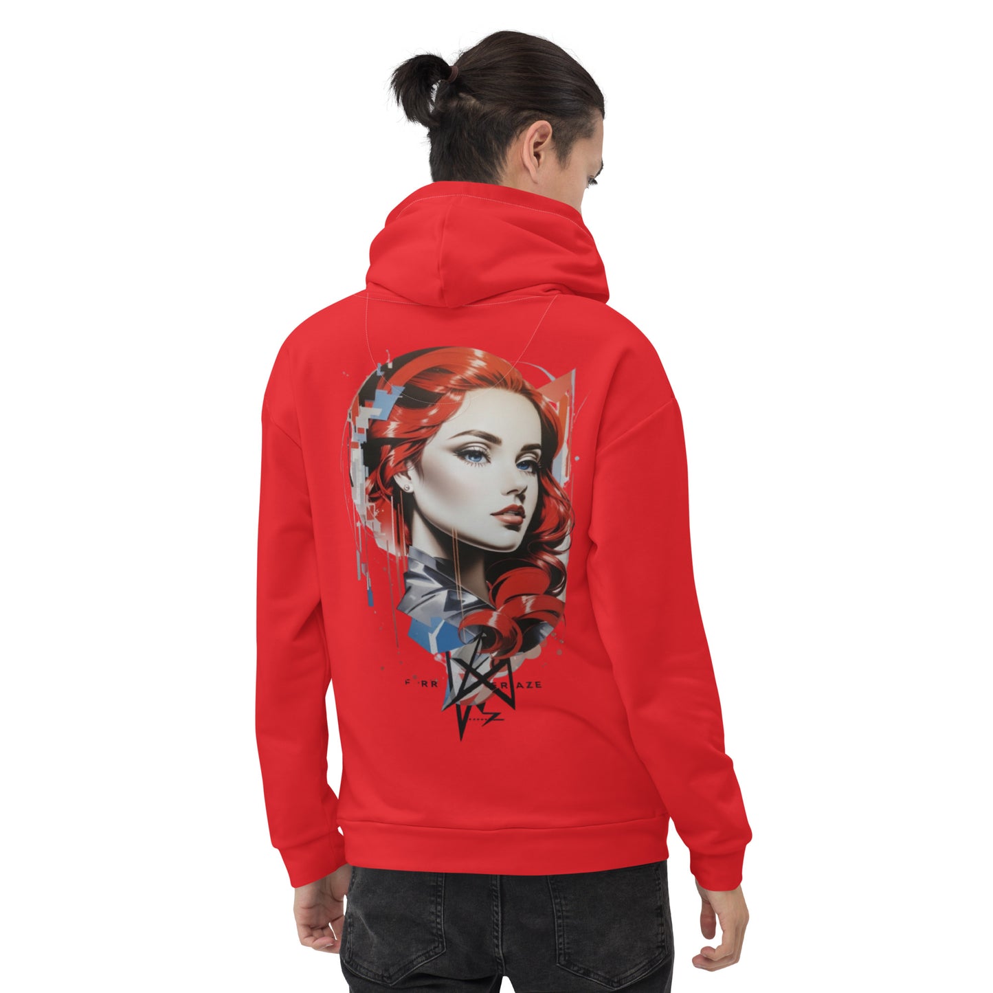 Design 1 // Unisex // Hoodies // Pulli // Red