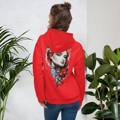 Design 1 // Unisex // Hoodies // Pulli // Red