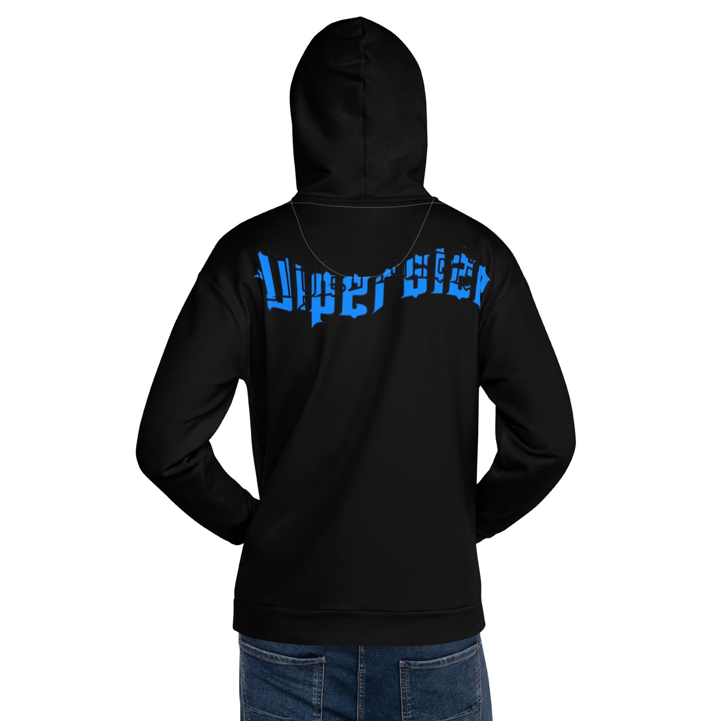 Design 2 // Unisex // Hoodies // Pulli // Black // Front 1