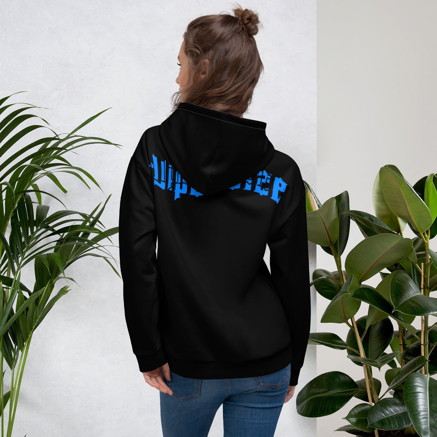 Design 2 // Unisex // Hoodies // Pulli // Black // Front 4