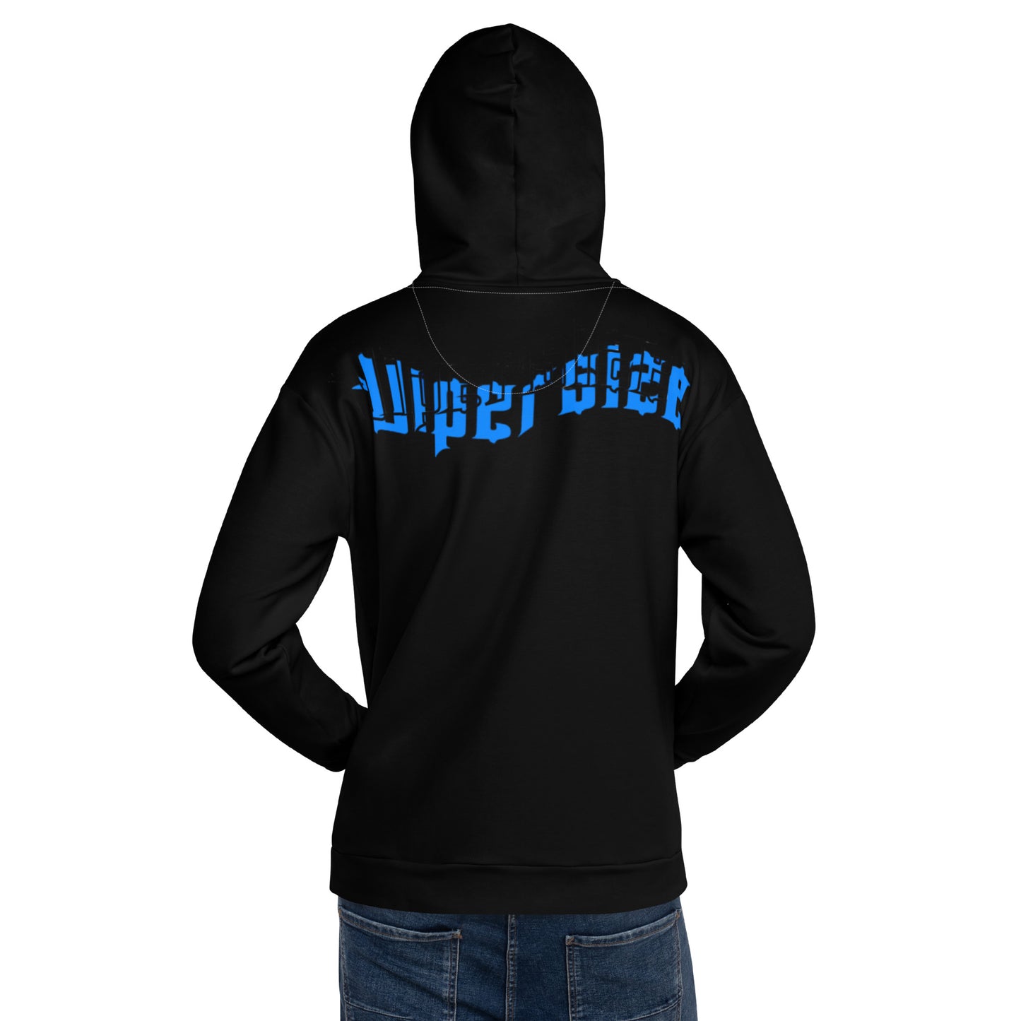 Design 2 // Unisex // Hoodies // Pulli // Black // Front 4