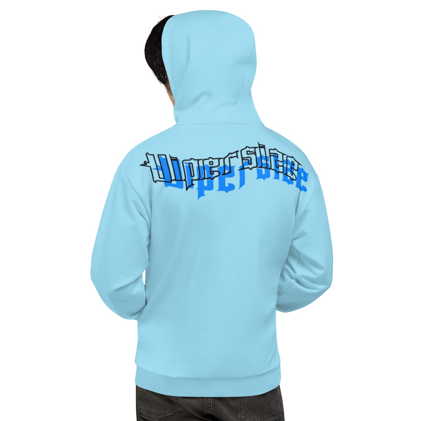 Design 2 // Unisex // Hoodies // Pulli // Blue // Front 1