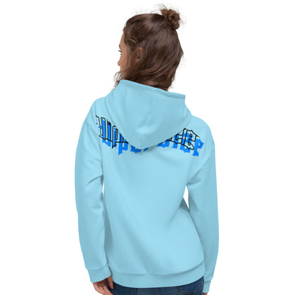 Design 2 // Unisex // Hoodies // Pulli // Blue // Front 1