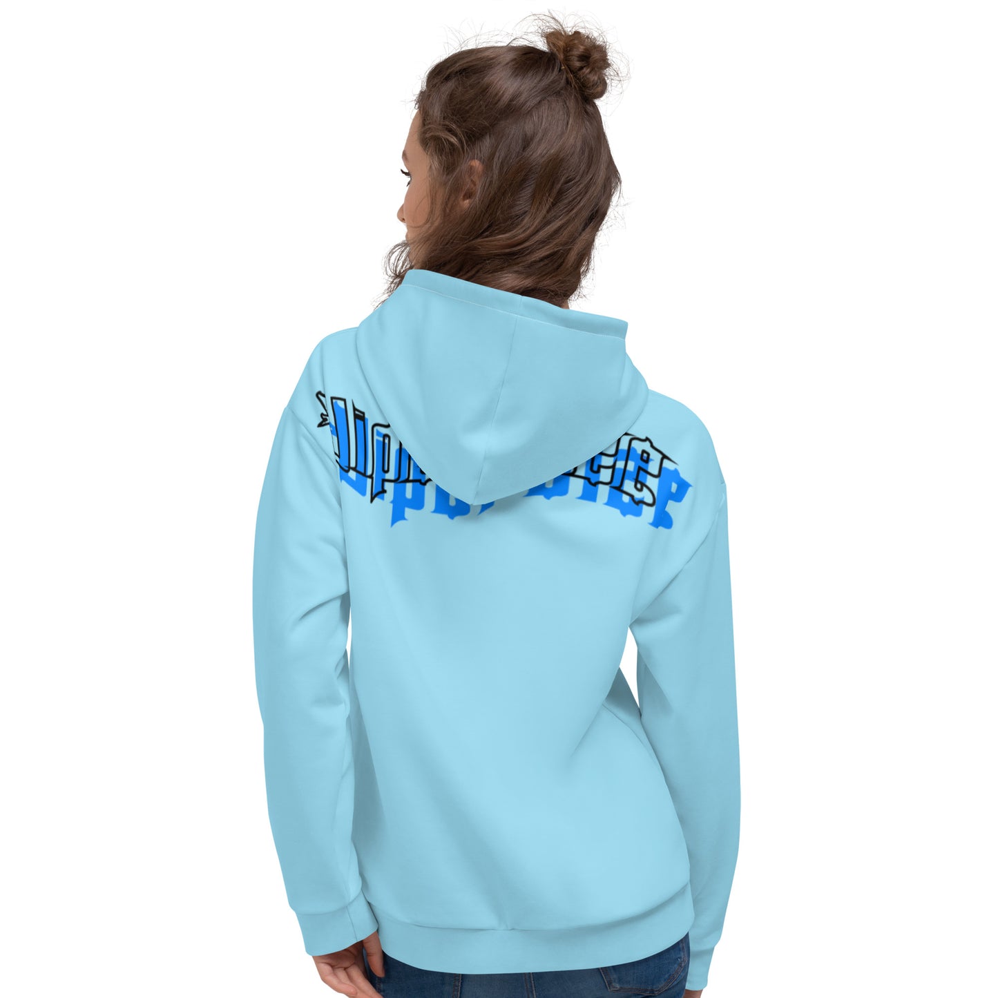 Design 2 // Unisex // Hoodies // Pulli // Blue // Front 3