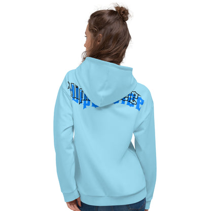 Design 2 // Unisex // Hoodies // Pulli // Blue // Front 4