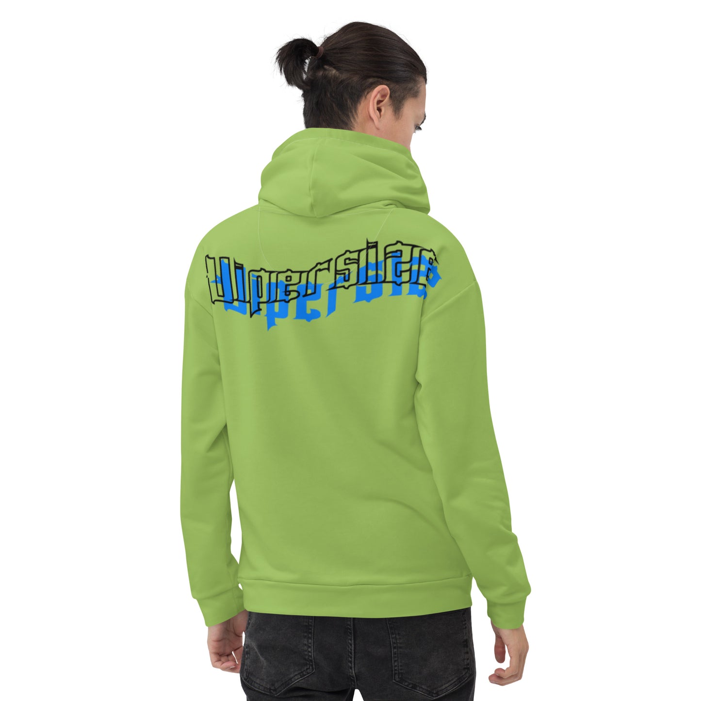 Design 2 // Unisex // Hoodies // Pulli // Green // Front 1