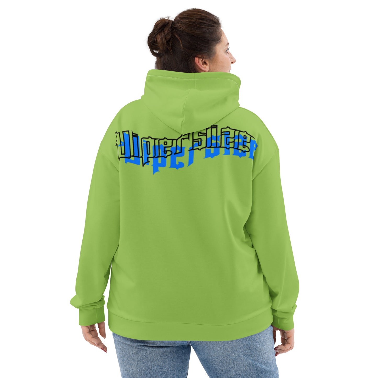 Design 2 // Unisex // Hoodies // Pulli // Green // Front 3