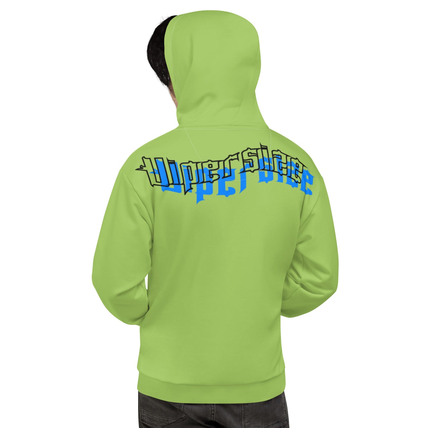 Design 2 // Unisex // Hoodies // Pulli // Green // Front 3