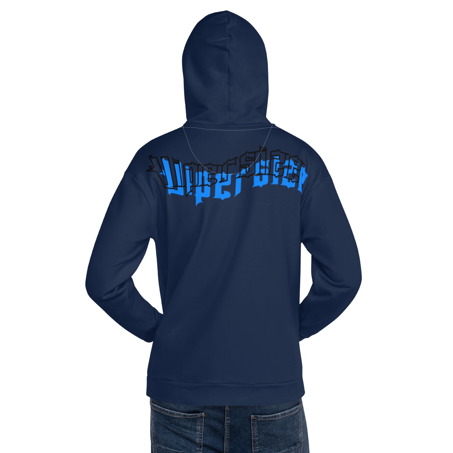 Design 2 // Unisex // Hoodies // Pulli // Navy // Front 1