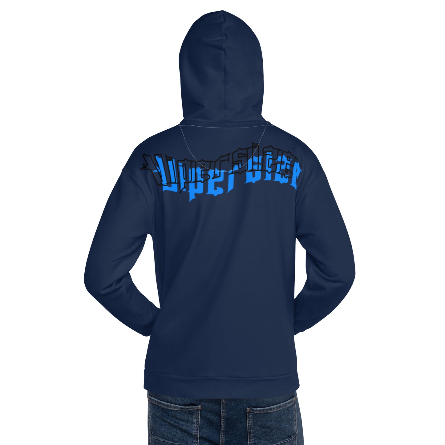 Design 2 // Unisex // Hoodies // Pulli // Navy // Front 2