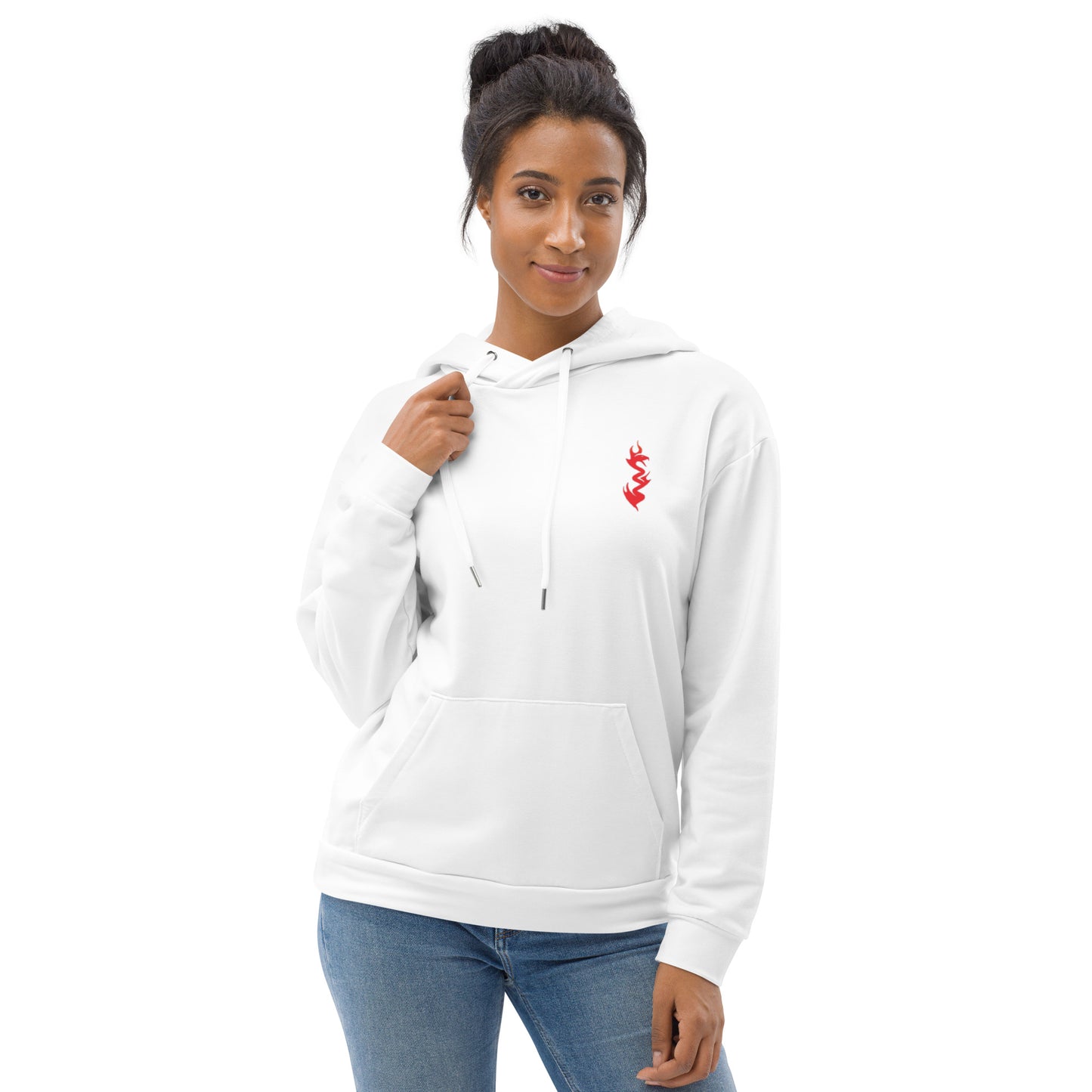 Design 1 // Unisex // Hoodies // Pulli // White // Front 1 - Viper-Size