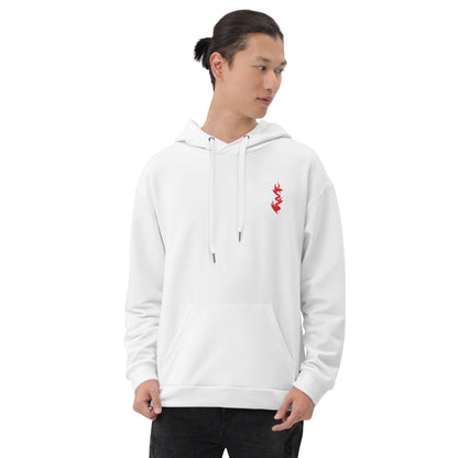 Design 1 // Unisex // Hoodies // Pulli // White // Front 1 - Viper-Size