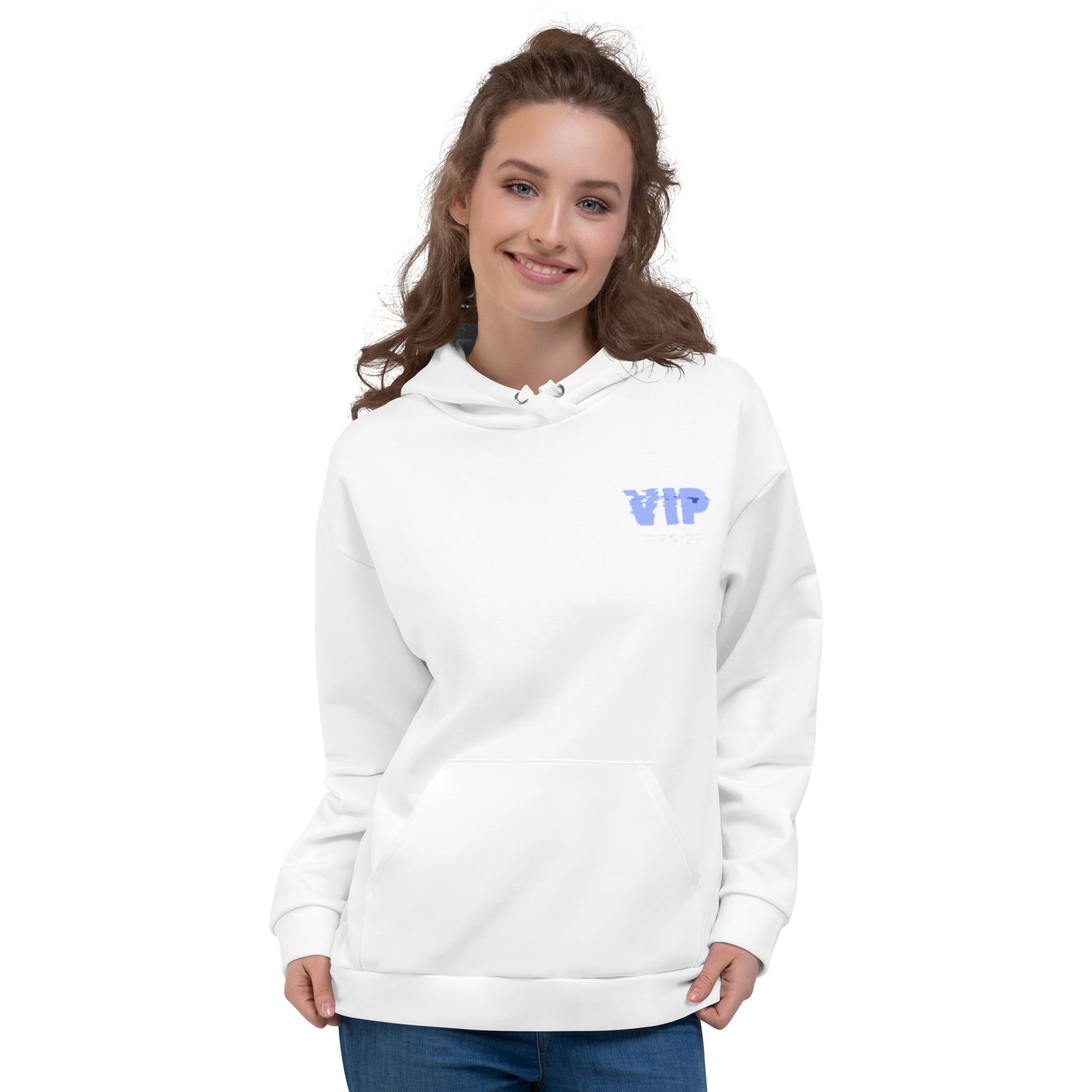 Design 1 // Unisex // Hoodies // Pulli // White // Front 3 - Viper-Size