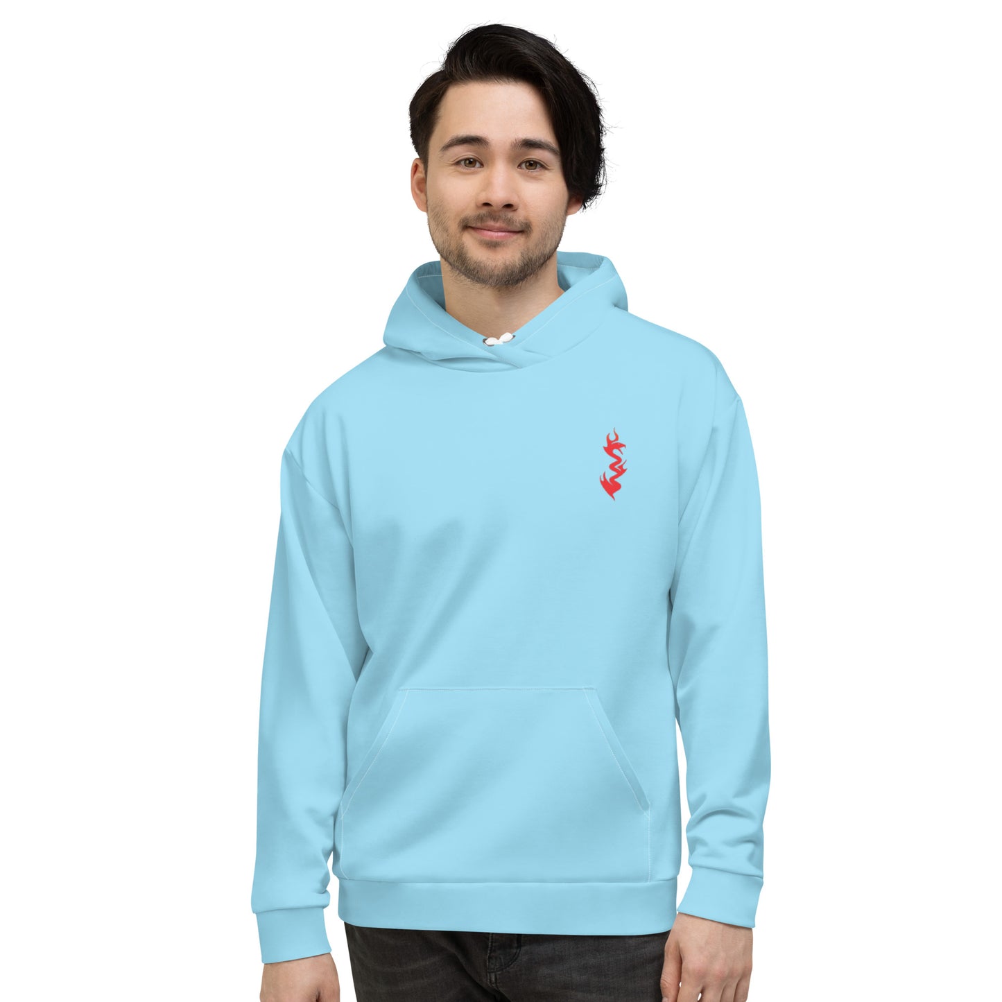 Design 1 // Unisex // Hoodies // Pulli // Blue // Front 1