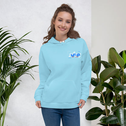 Design 1 // Unisex // Hoodies // Pulli // Blue // Front 5