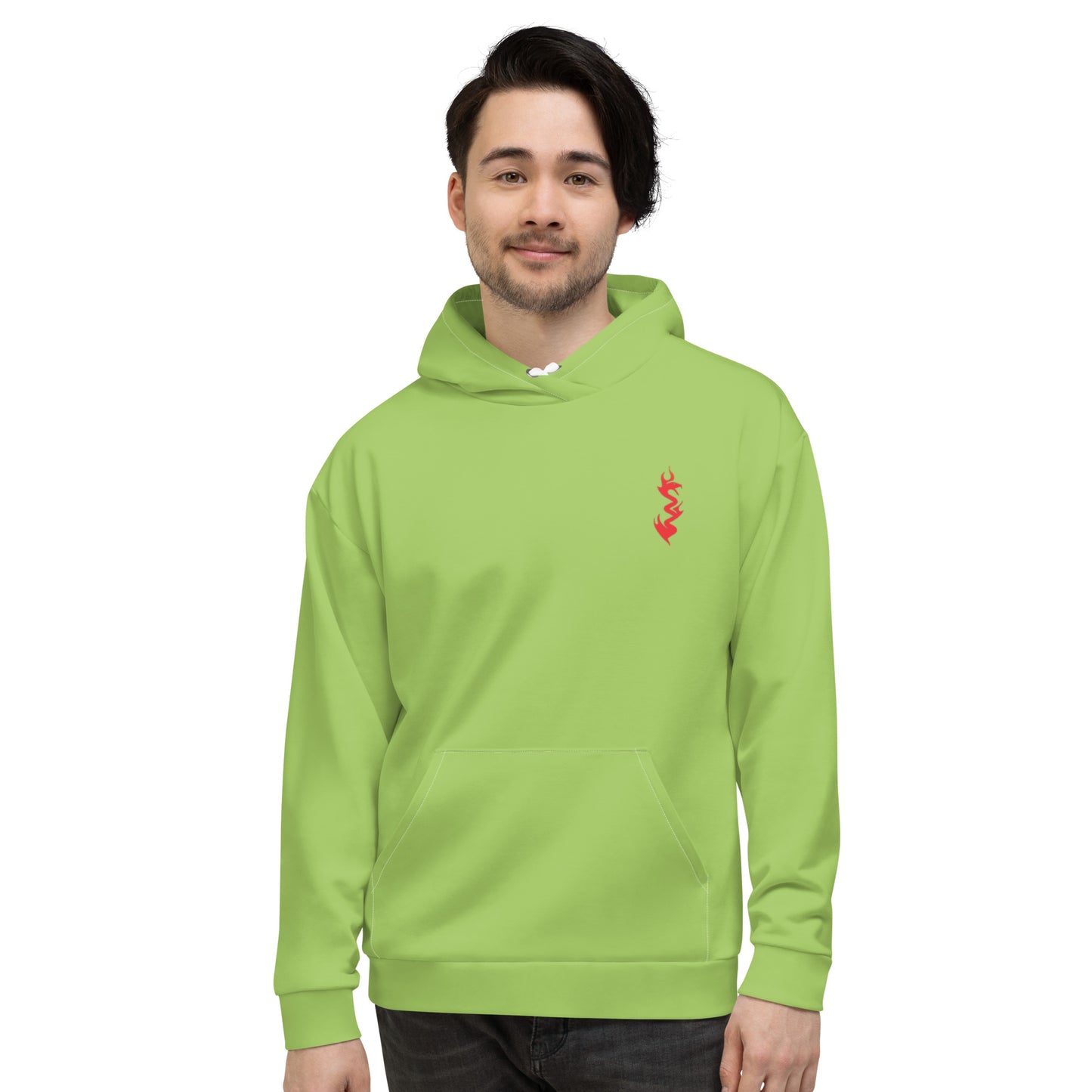 Design 1 // Unisex // Hoodies // Pulli // Green // Front 1