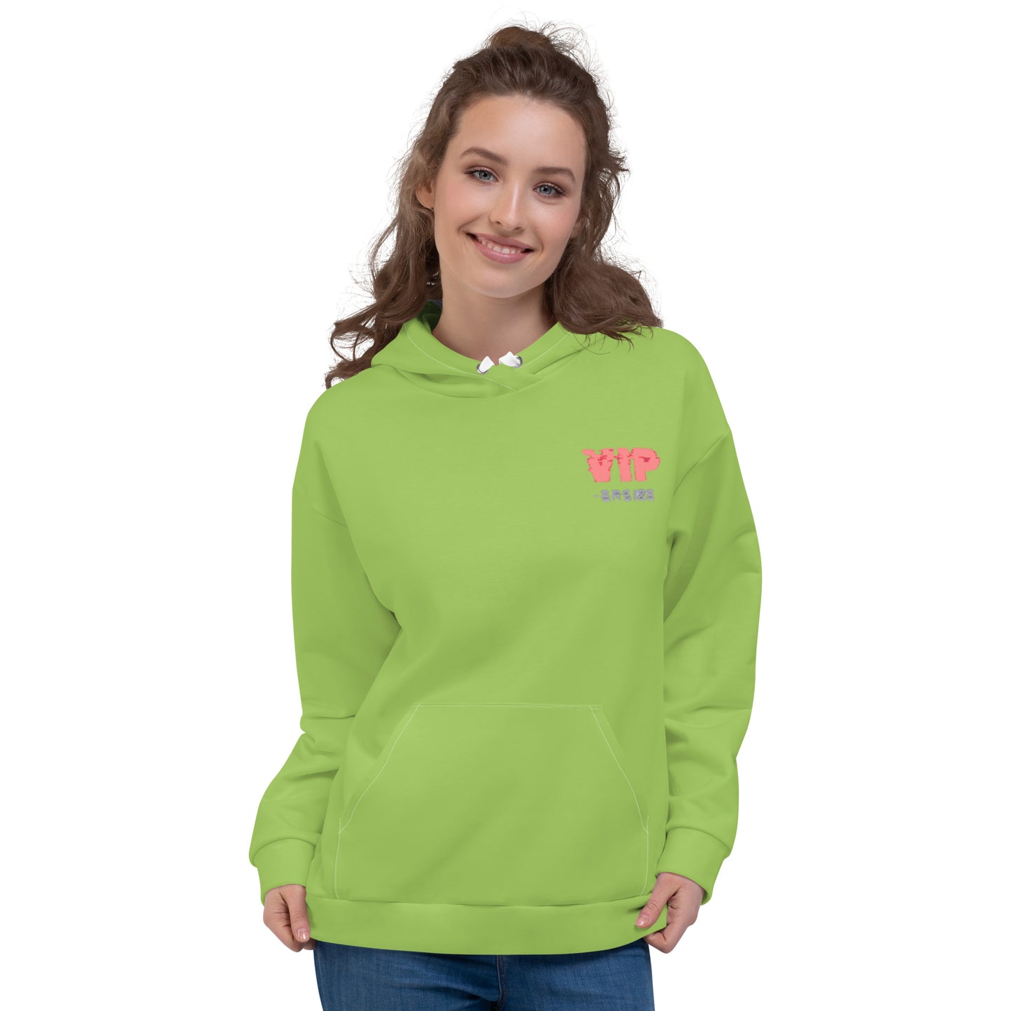 Design 1 // Unisex // Hoodies // Pulli // Green // Front 2