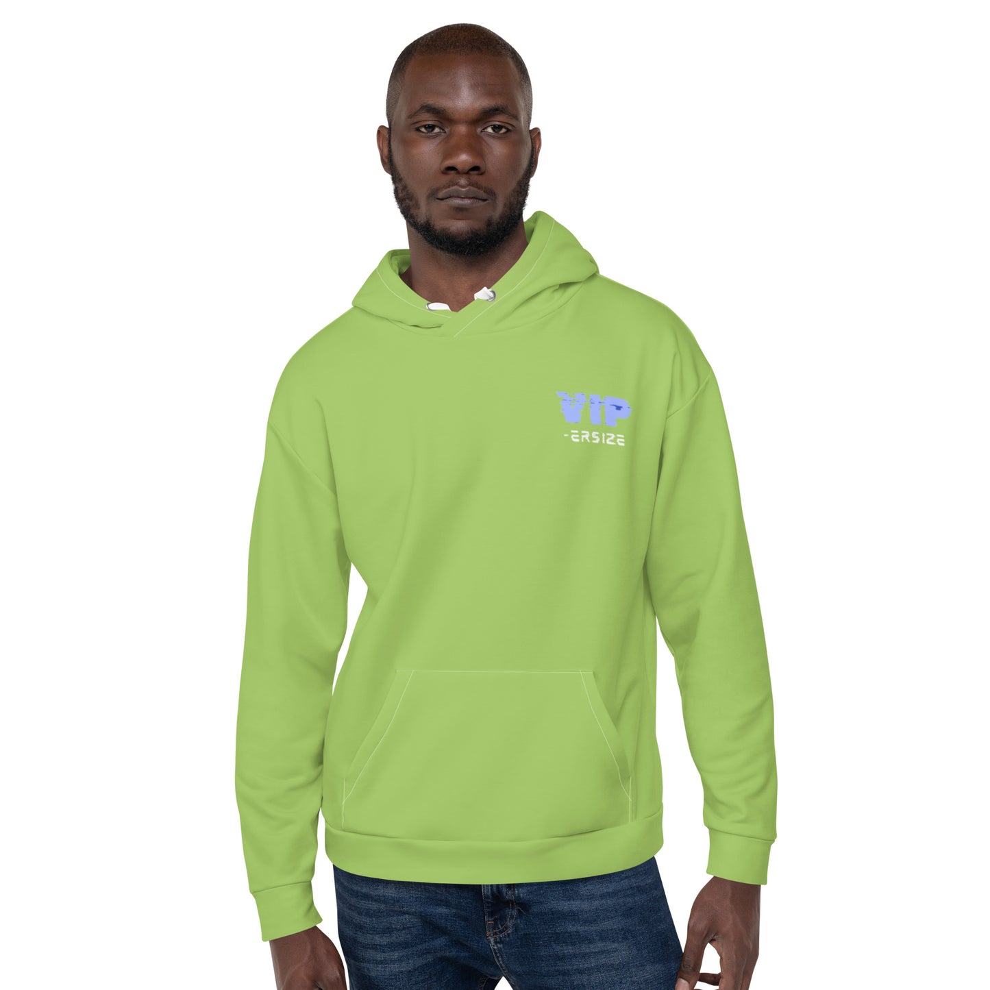 Design 1 // Unisex // Hoodies // Pulli // Green // Front 3