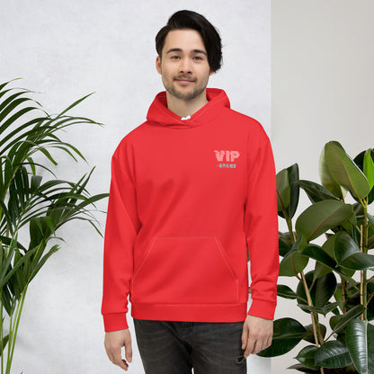 Design 1 // Unisex // Hoodies // Pulli // Red // Front 2