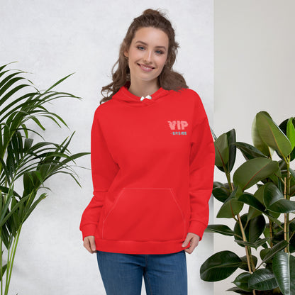 Design 1 // Unisex // Hoodies // Pulli // Red // Front 2