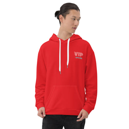 Design 1 // Unisex // Hoodies // Pulli // Red // Front 2