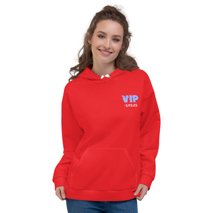 Design 1 // Unisex // Hoodies // Pulli // Red // Front 3