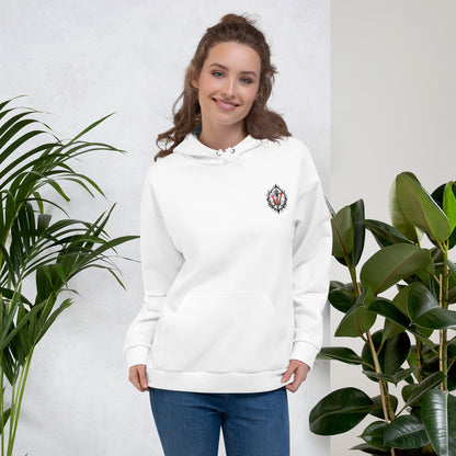 Design 2 // Unisex // Hoodies // Pulli // White // Front 4