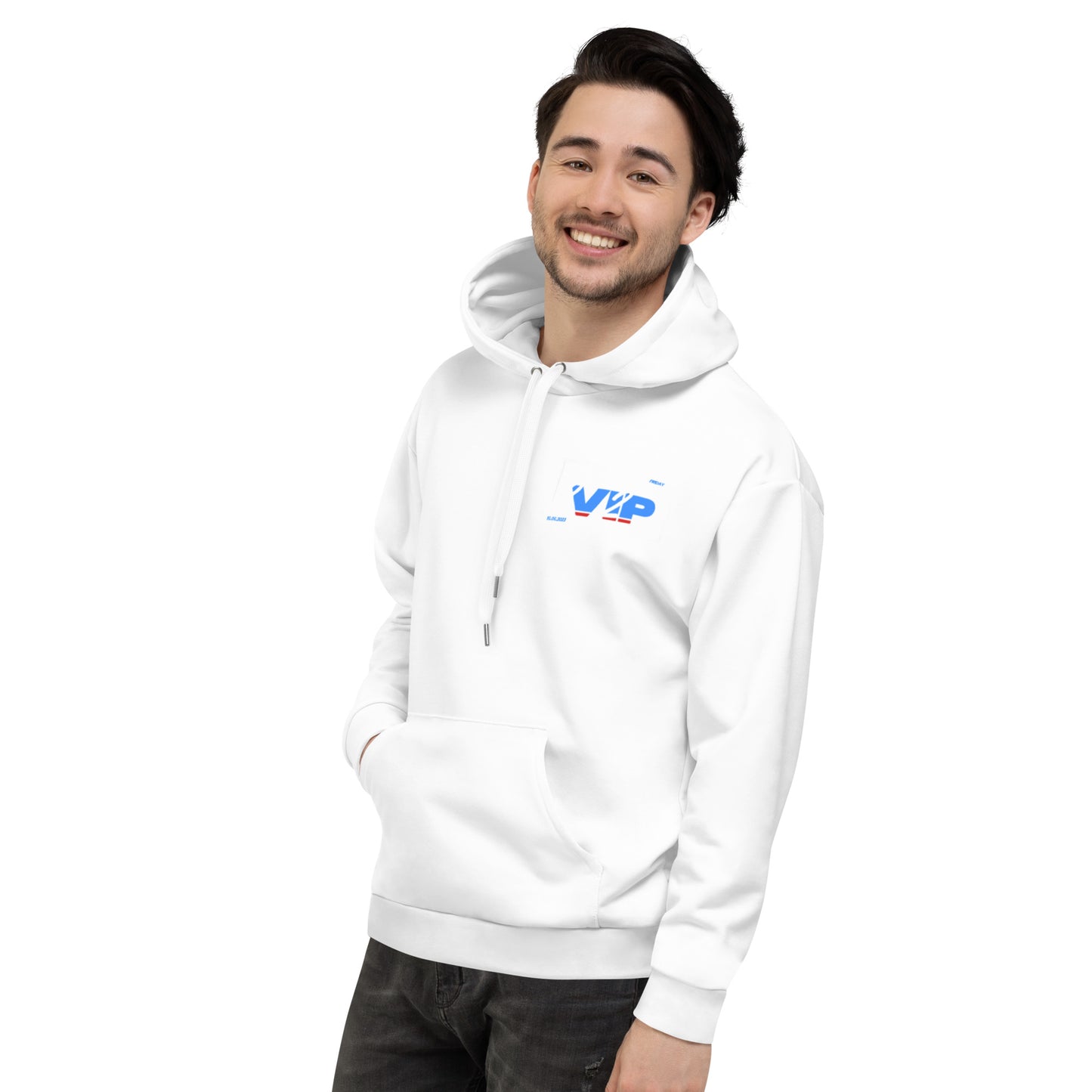 Design 1 // Unisex // Hoodies // Pulli // White // Front 5 - Viper-Size