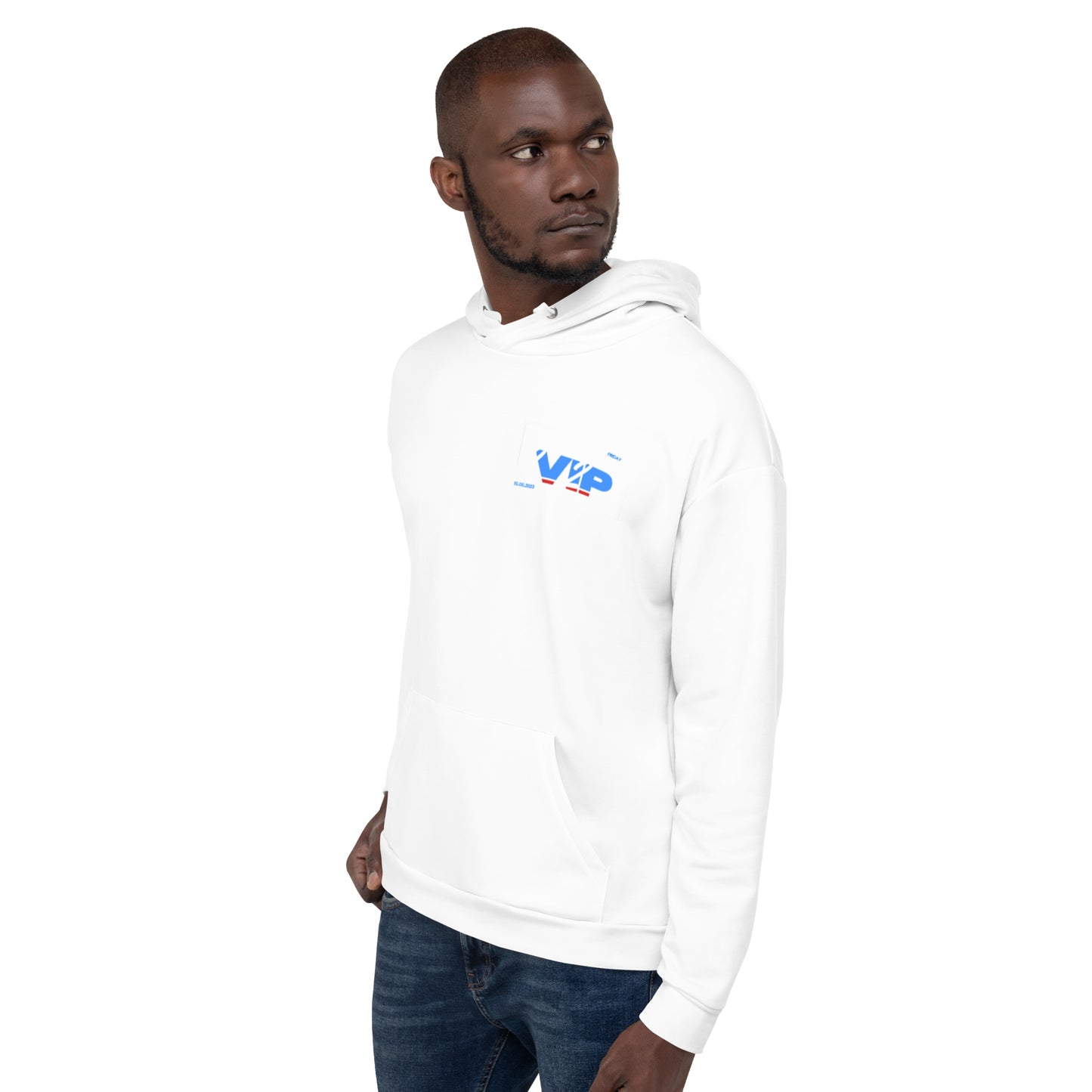 Design 1 // Unisex // Hoodies // Pulli // White // Front 5 - Viper-Size