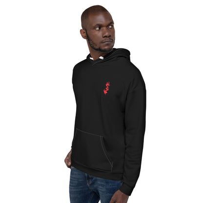 Design 1 // Unisex // Hoodies // Pulli // Black // Front 1 - Viper-Size