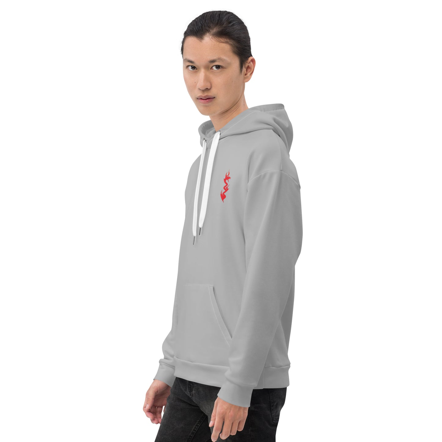 Design 1 // Unisex // Hoodies // Pulli // Grey // Front 1