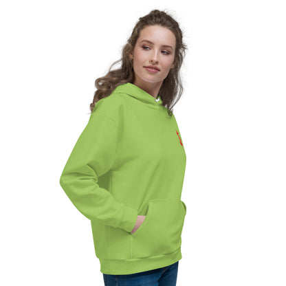 Design 1 // Unisex // Hoodies // Pulli // Green // Front 1