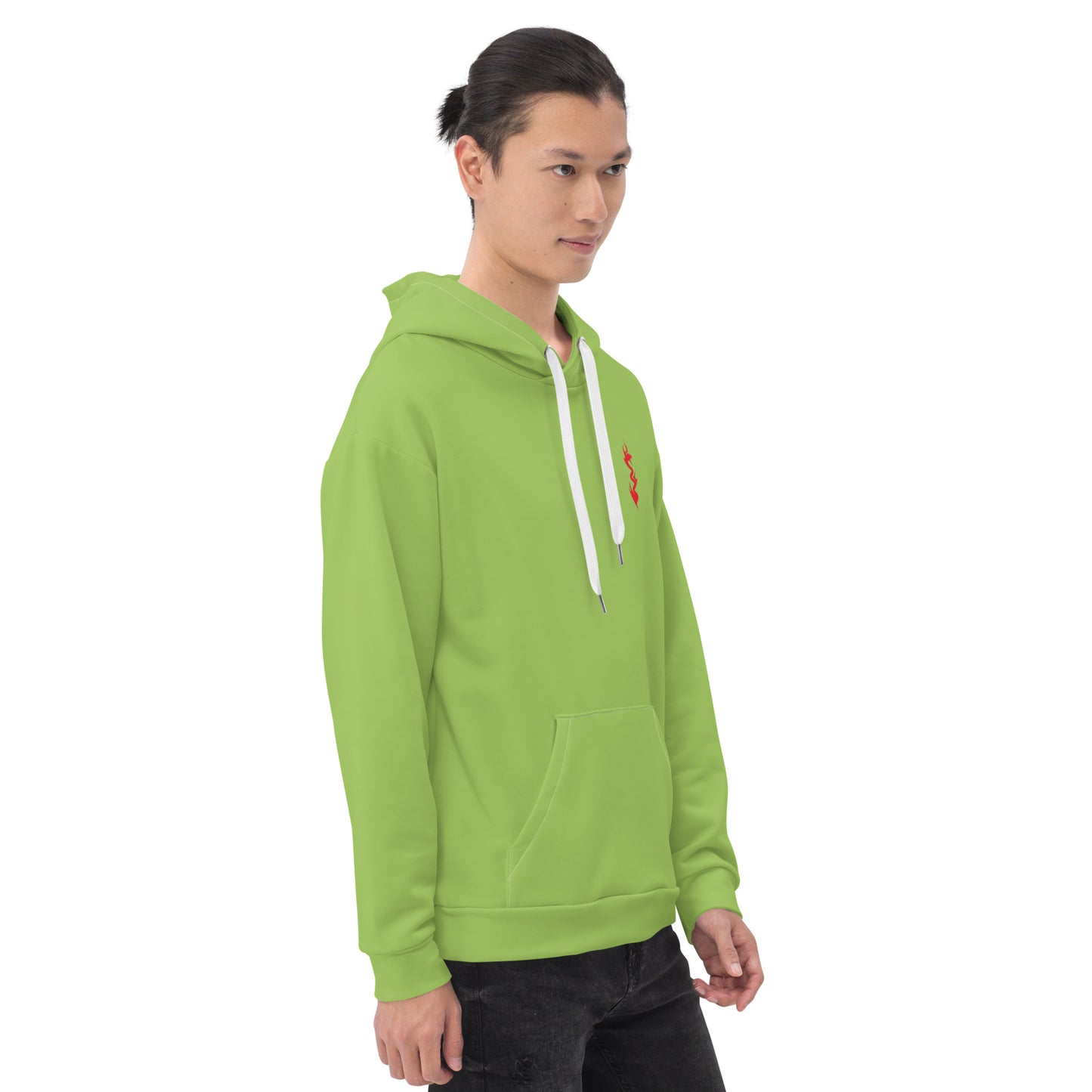 Design 1 // Unisex // Hoodies // Pulli // Green // Front 1