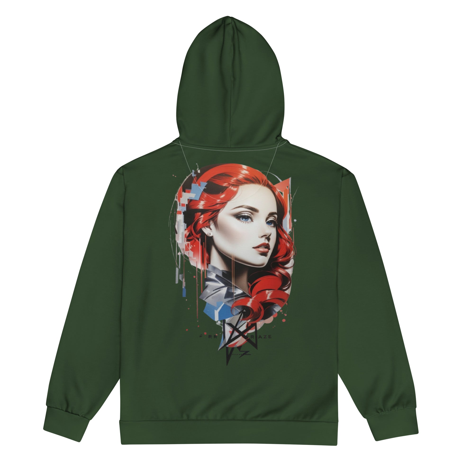 Design 1 // Unisex // Hoodies // Zipper // Woods - Viper-Size