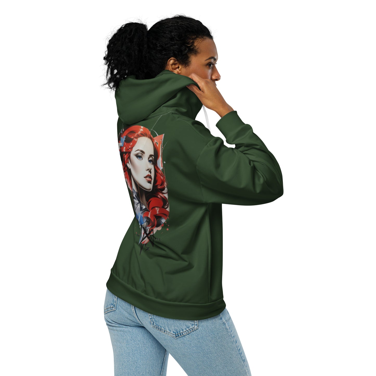 Design 1 // Unisex // Hoodies // Zipper // Woods // Front 2 - Viper-Size