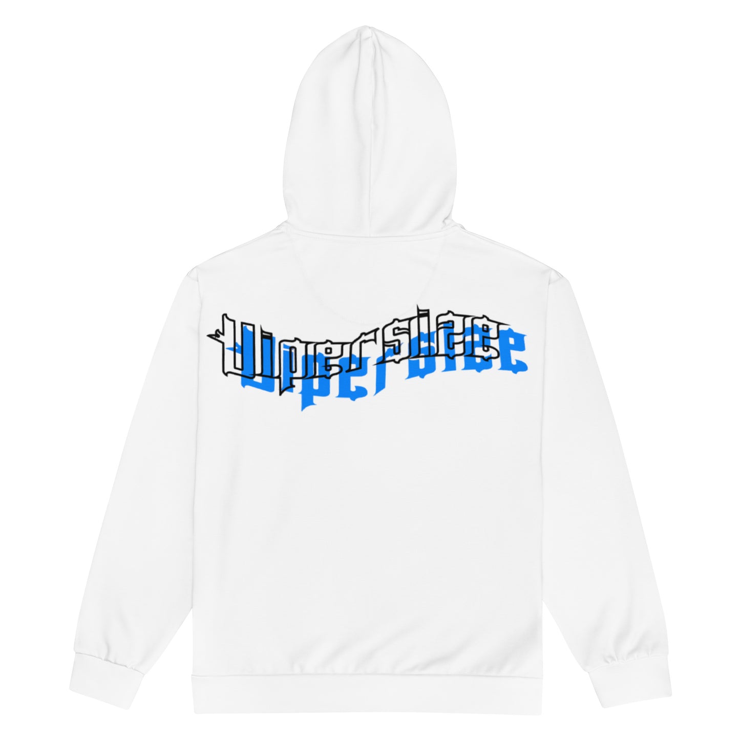 Design 2 // Unisex // Hoodies // Zipper // White // Front 1