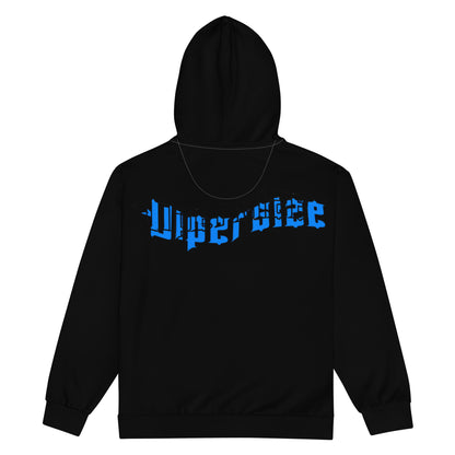 Design 2 // Unisex // Hoodies // Zipper // Black