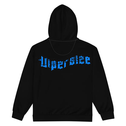 Design 2 // Unisex // Hoodies // Zipper // Black // Front 2