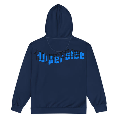 Design 2 // Unisex // Hoodies // Zipper // Navy