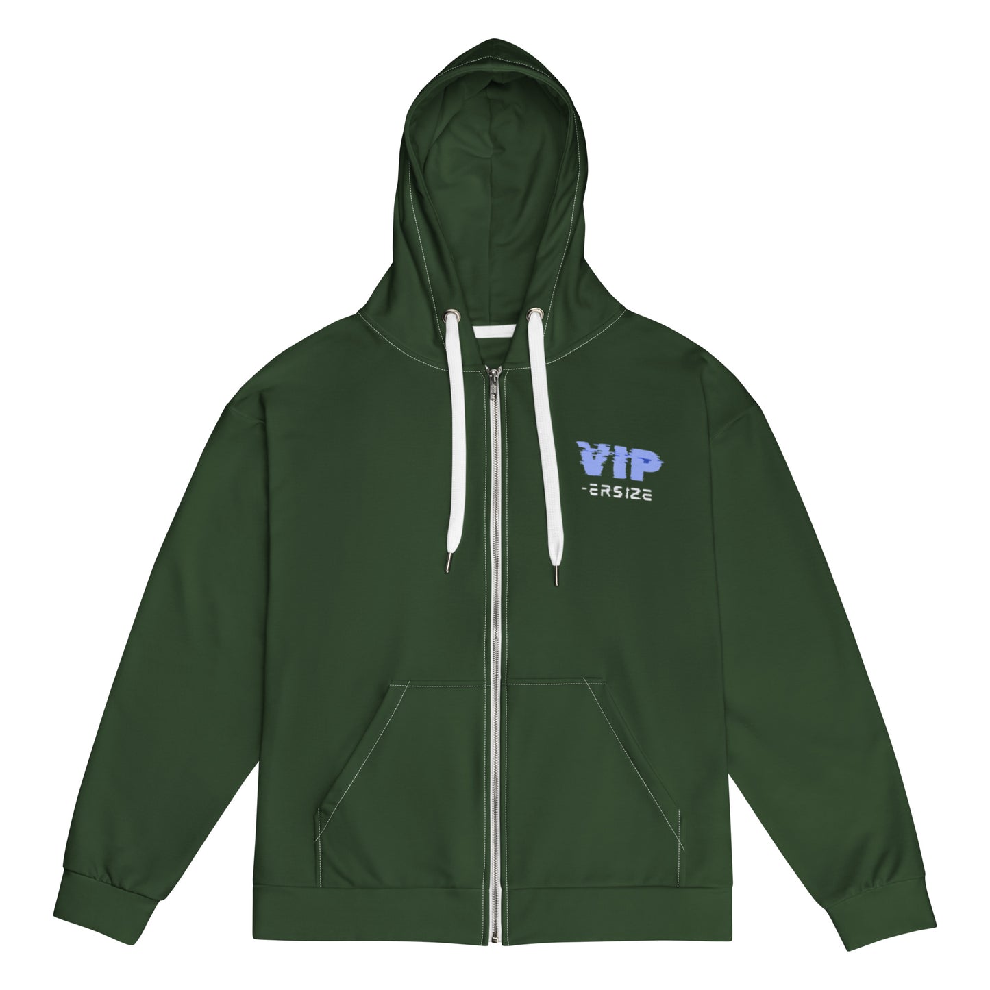 Design 1 // Unisex // Hoodies // Zipper // Woods // Front 3 - Viper-Size