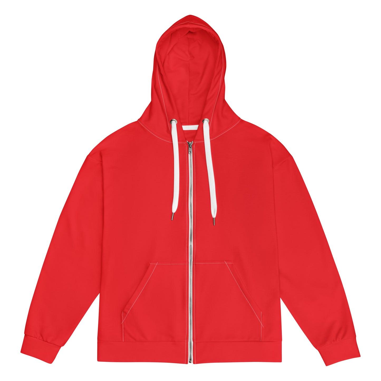 Design 2 // Unisex // Hoodies // Zipper // Red