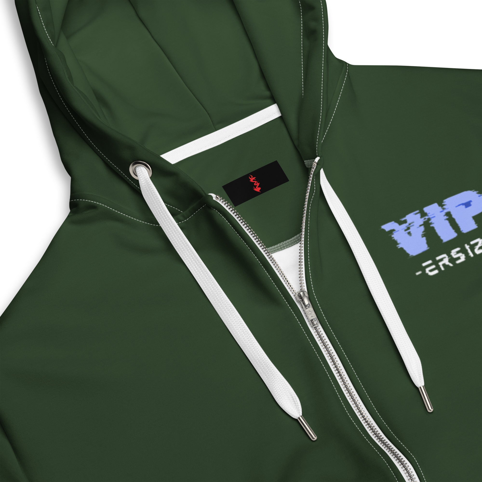 Design 1 // Unisex // Hoodies // Zipper // Woods // Front 3 - Viper-Size