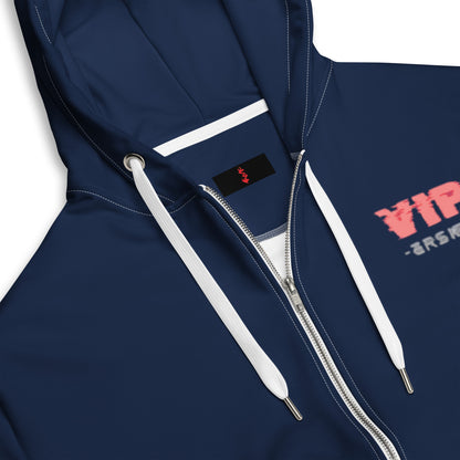 Design 2 // Unisex // Hoodies // Zipper // Navy // Front 2