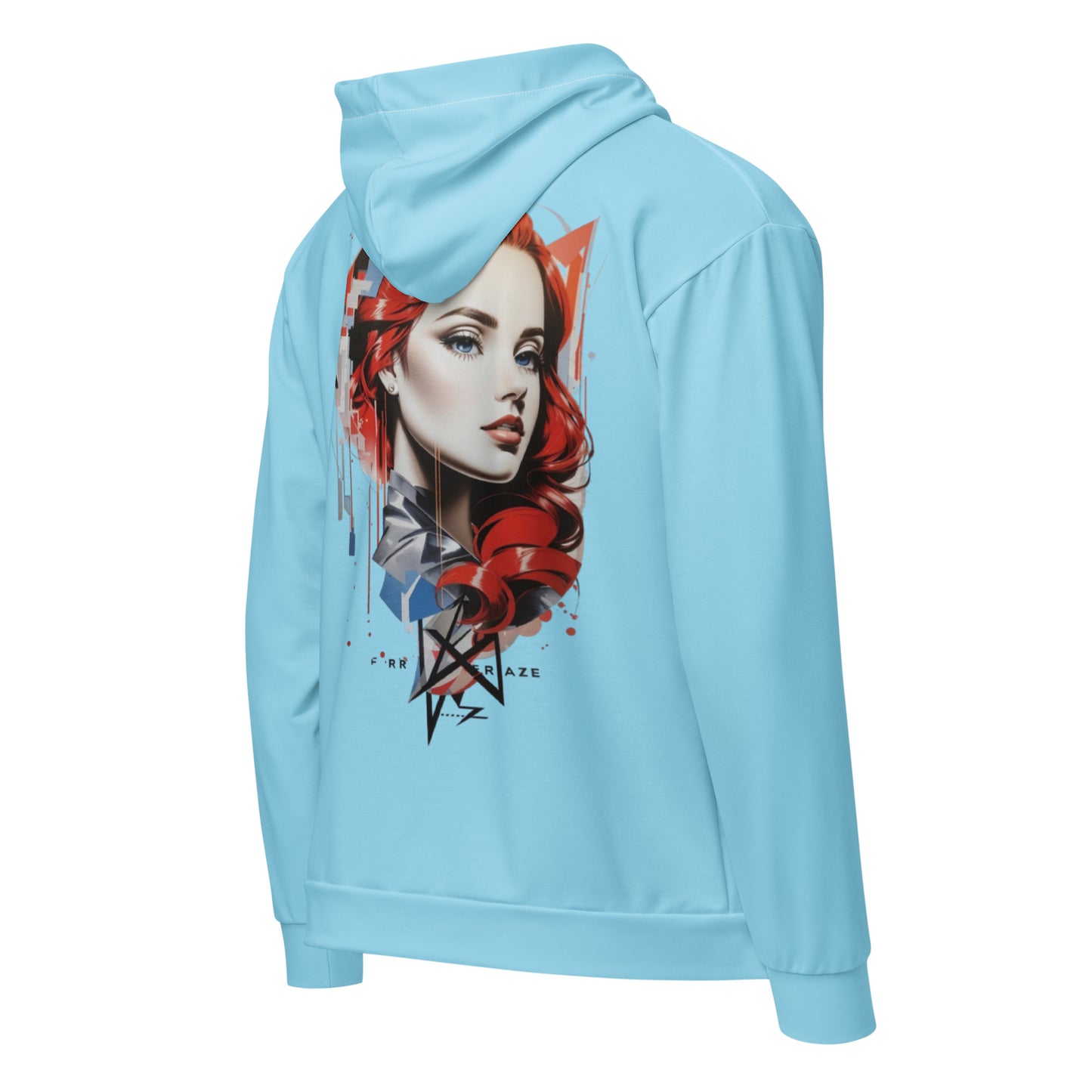 Design 1 // Unisex // Hoodies // Zipper // Blue - Viper-Size