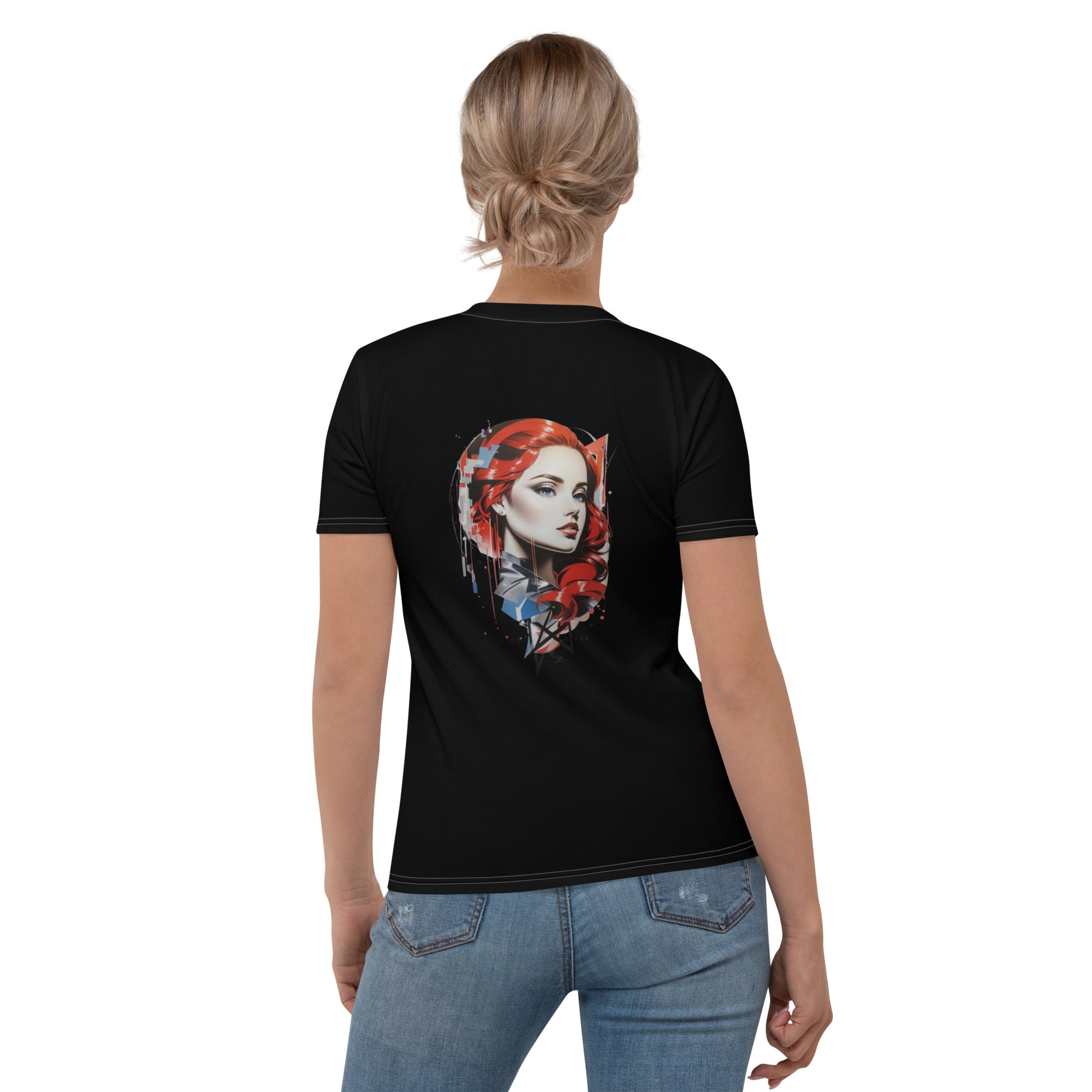 Design 1 // Women // Shirts // T-Shirt // Black - Viper-Size