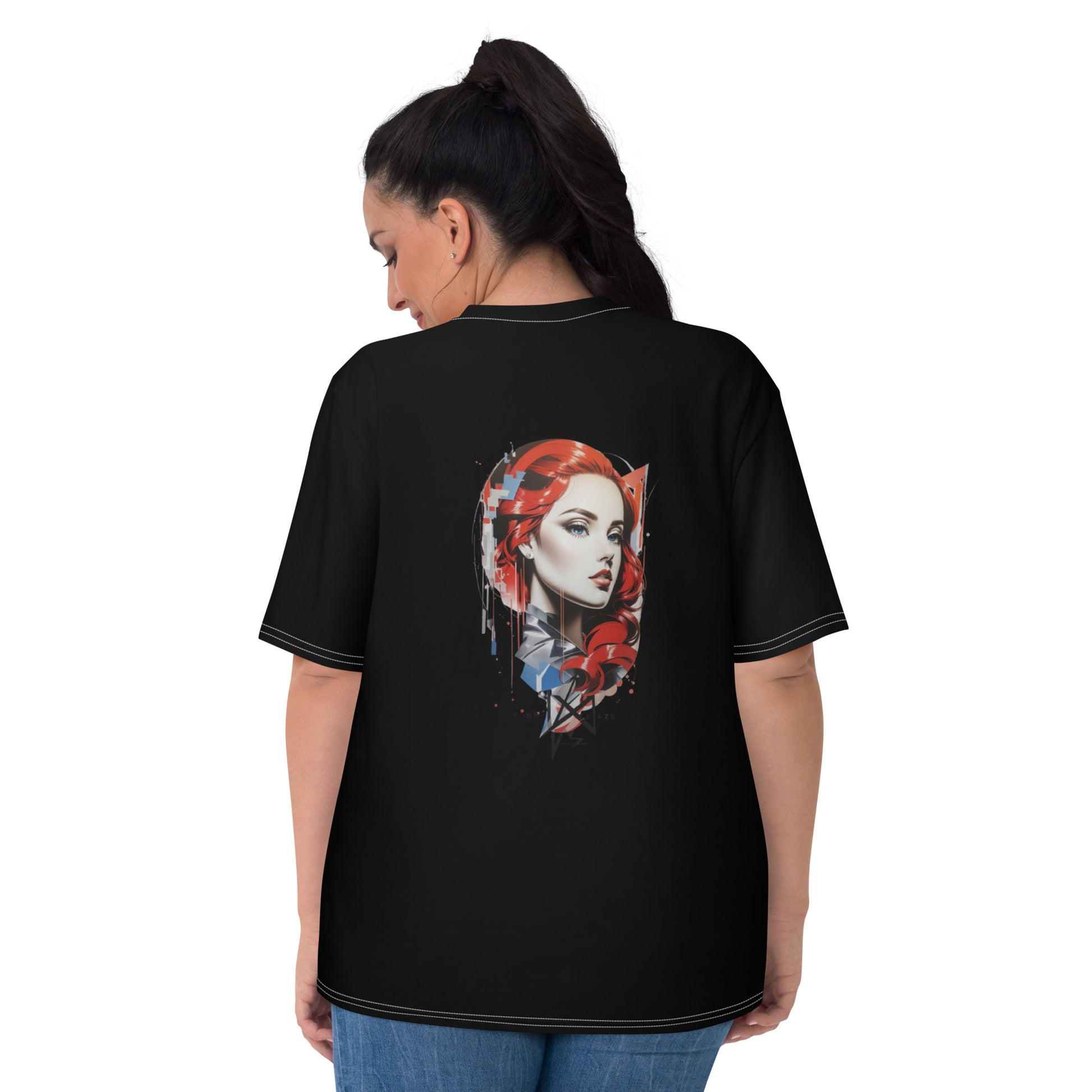 Design 1 // Women // Shirts // T-Shirt // Black - Viper-Size